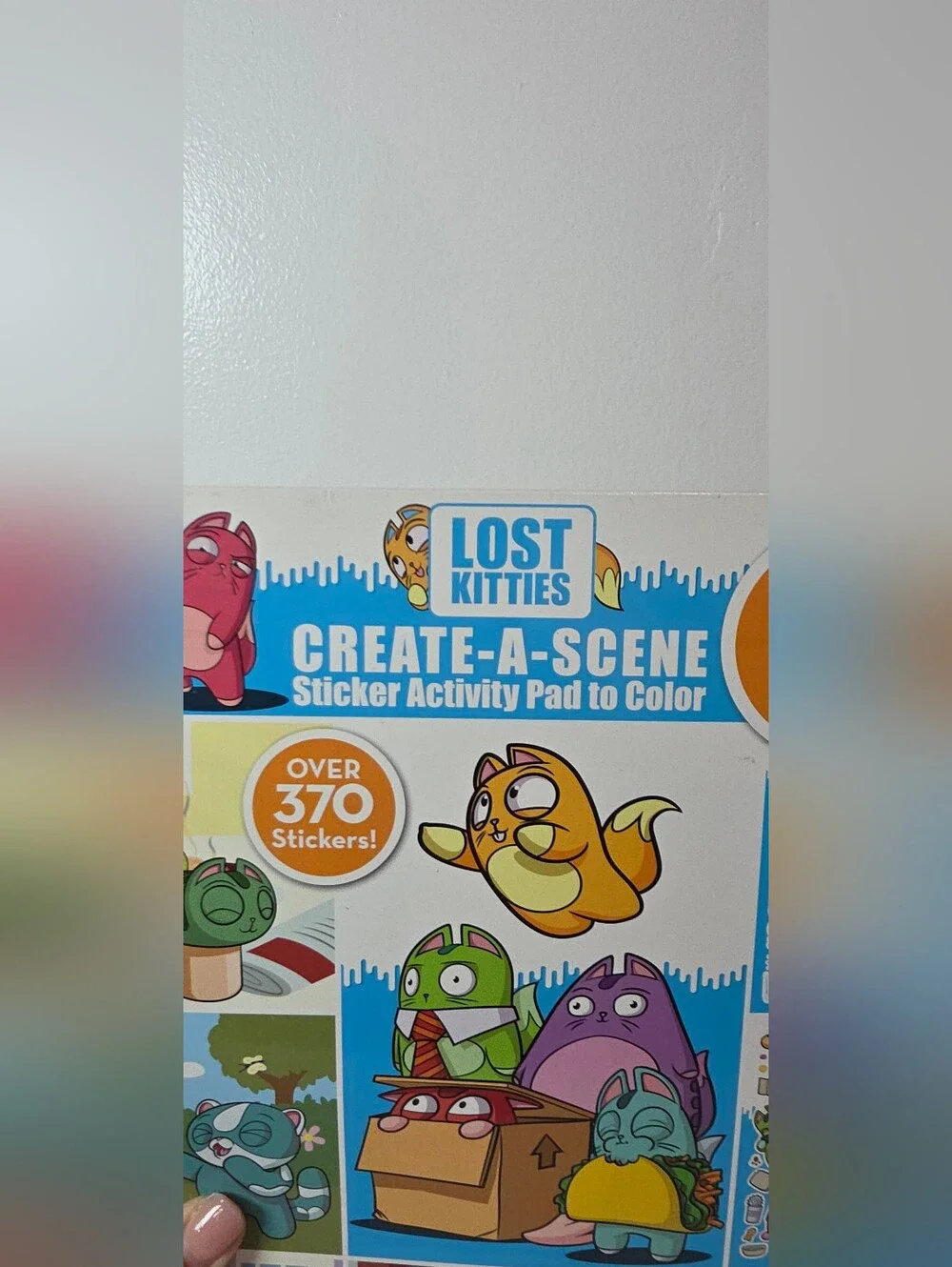 Lost Kitties Create-A- Scene Sticker Activity Set - Picture 2 of 9
